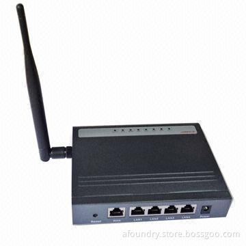 150Mbps High Power Indoor Iron Casing Wireless Router, Configured with Multiple SSID Up to 4
